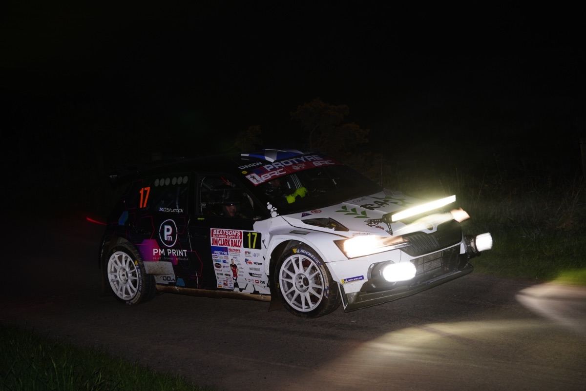 Hugh Brunton/Drew Sturrock (Škoda Fabia Rally2) 